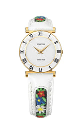Roma Ethno Schweizer Damenuhr - J2.035.M